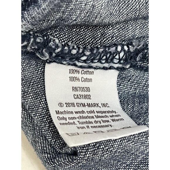 Crazy 8 Girls Blue Denim Shirt Size L 10/12 Button Down Long Sleeve Top - Picture 9 of 11